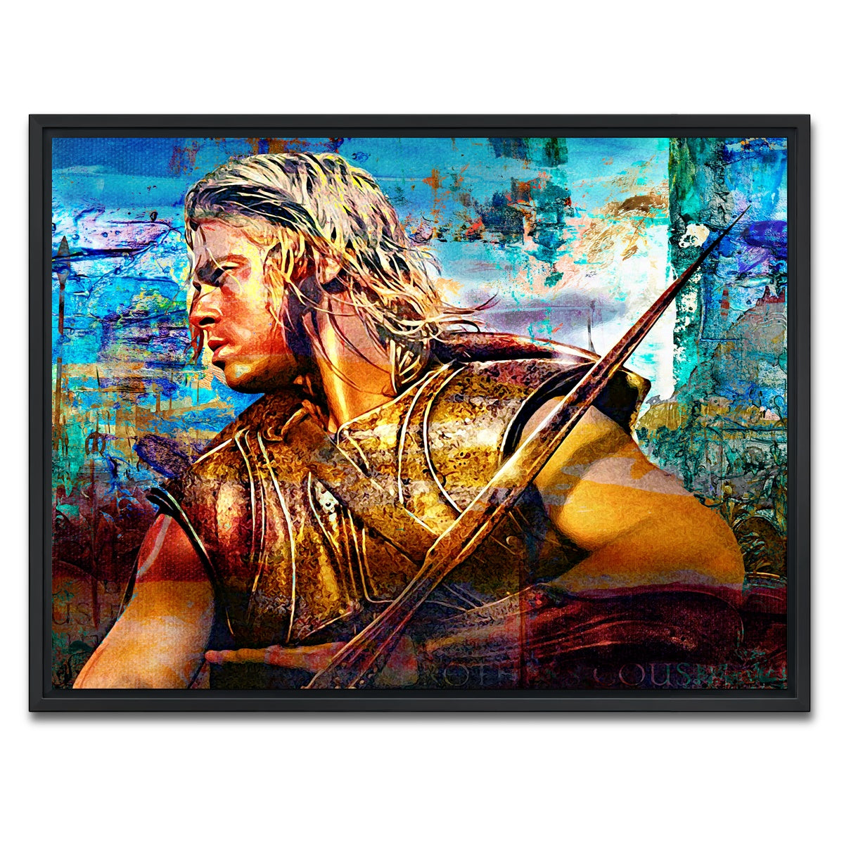 AUTO-MOCKUP WHITE | Troy | 1 Piece | Black Framed Canvas | group=4x3