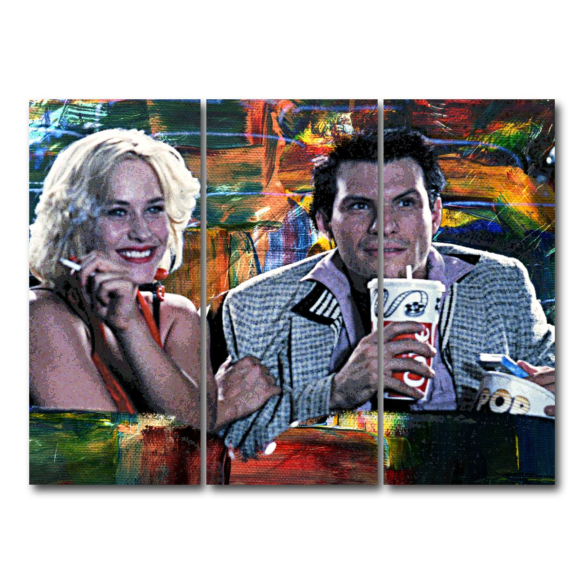 AUTO-MOCKUP WHITE | True Romance | 3 Piece | Gallery Wrap Canvas | group=8x18