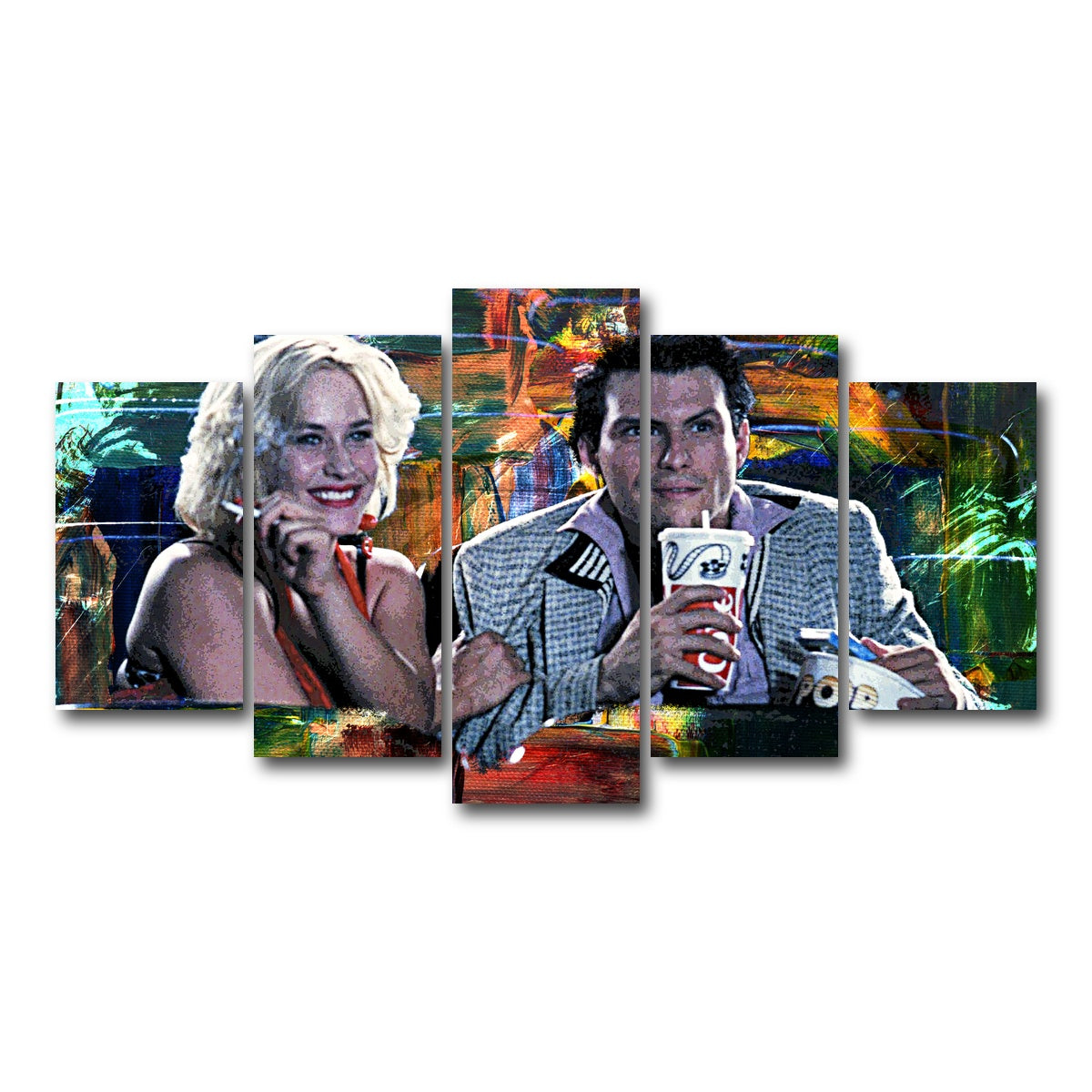 AUTO-MOCKUP WHITE | True Romance | 5 Piece | Gallery Wrap Canvas | group=5_normal