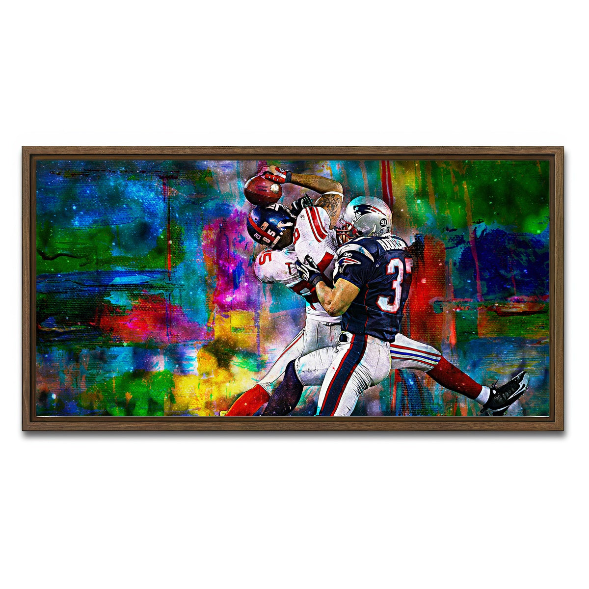 AUTO-MOCKUP WHITE | Tyree Helmet Catch | 1 Piece | Walnut Framed Canvas | group=2x1