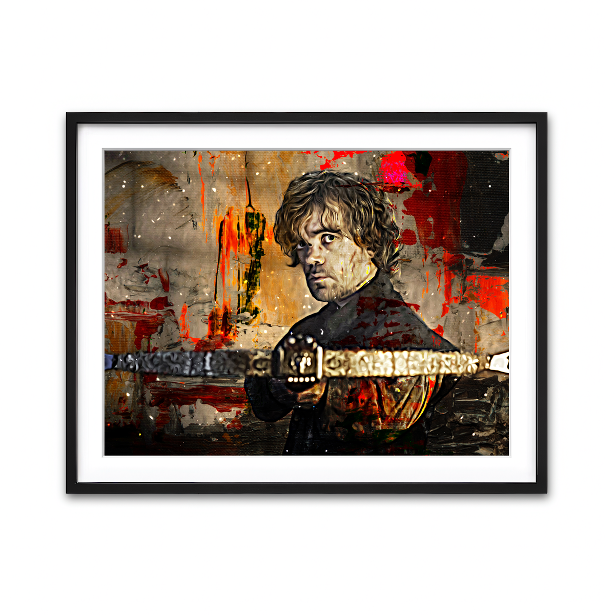 Framed Print 4x3 Black