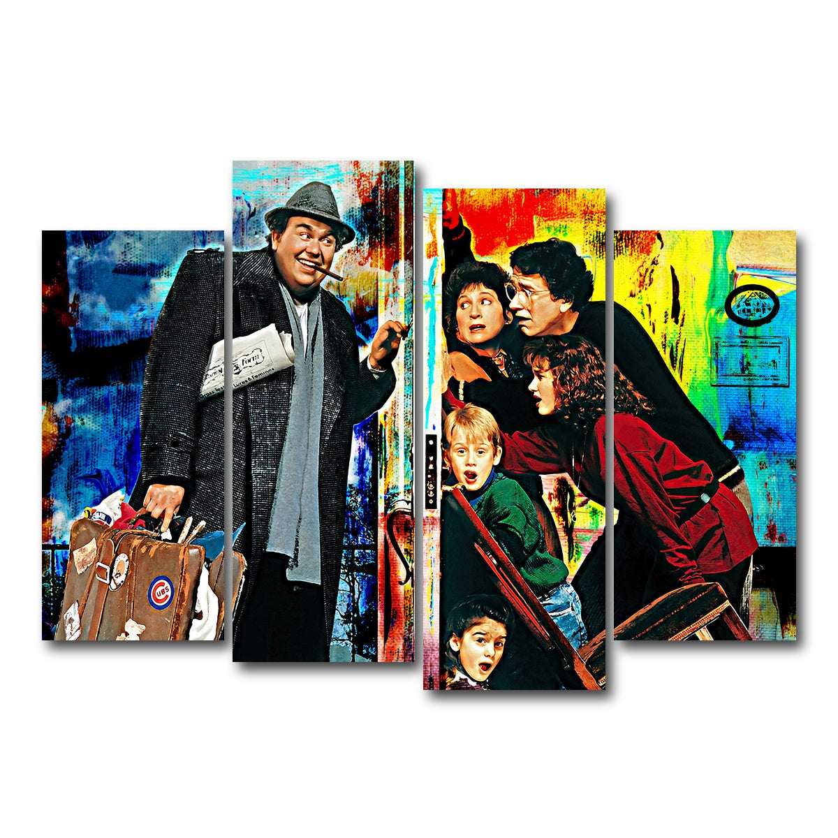 AUTO-MOCKUP WHITE | Uncle Buck | 4 Piece | Gallery Wrap Canvas | group=4_normal