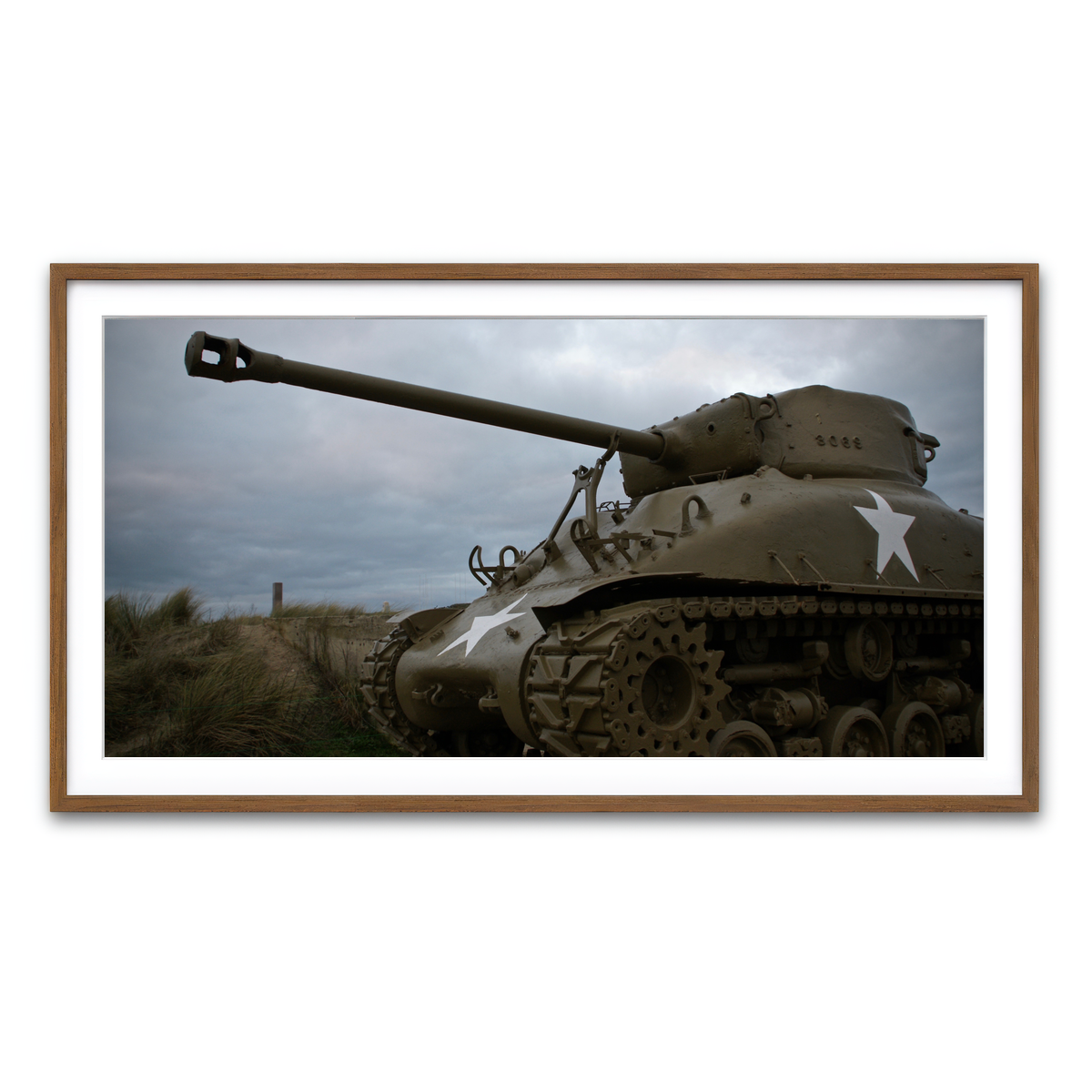 Framed Print 2x1 Walnut