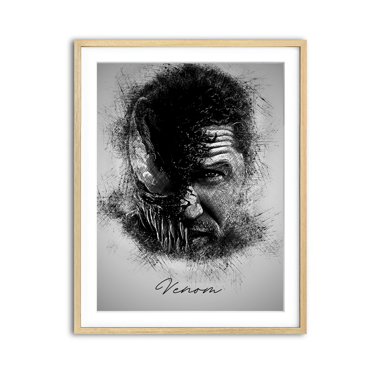 Framed Print 3x4 Natural