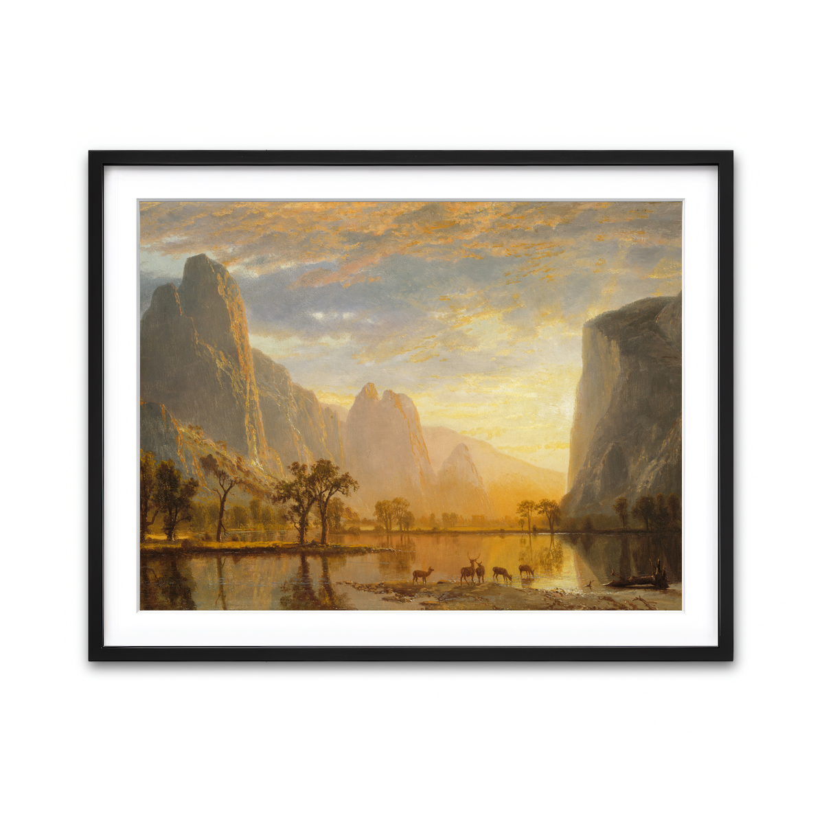 Framed Print 4x3 Black