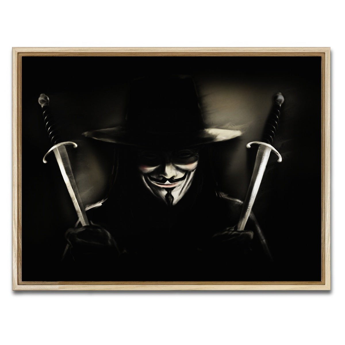 AUTO-MOCKUP WHITE | Vendetta | 1 Piece | Natural Framed Canvas | group=4x3