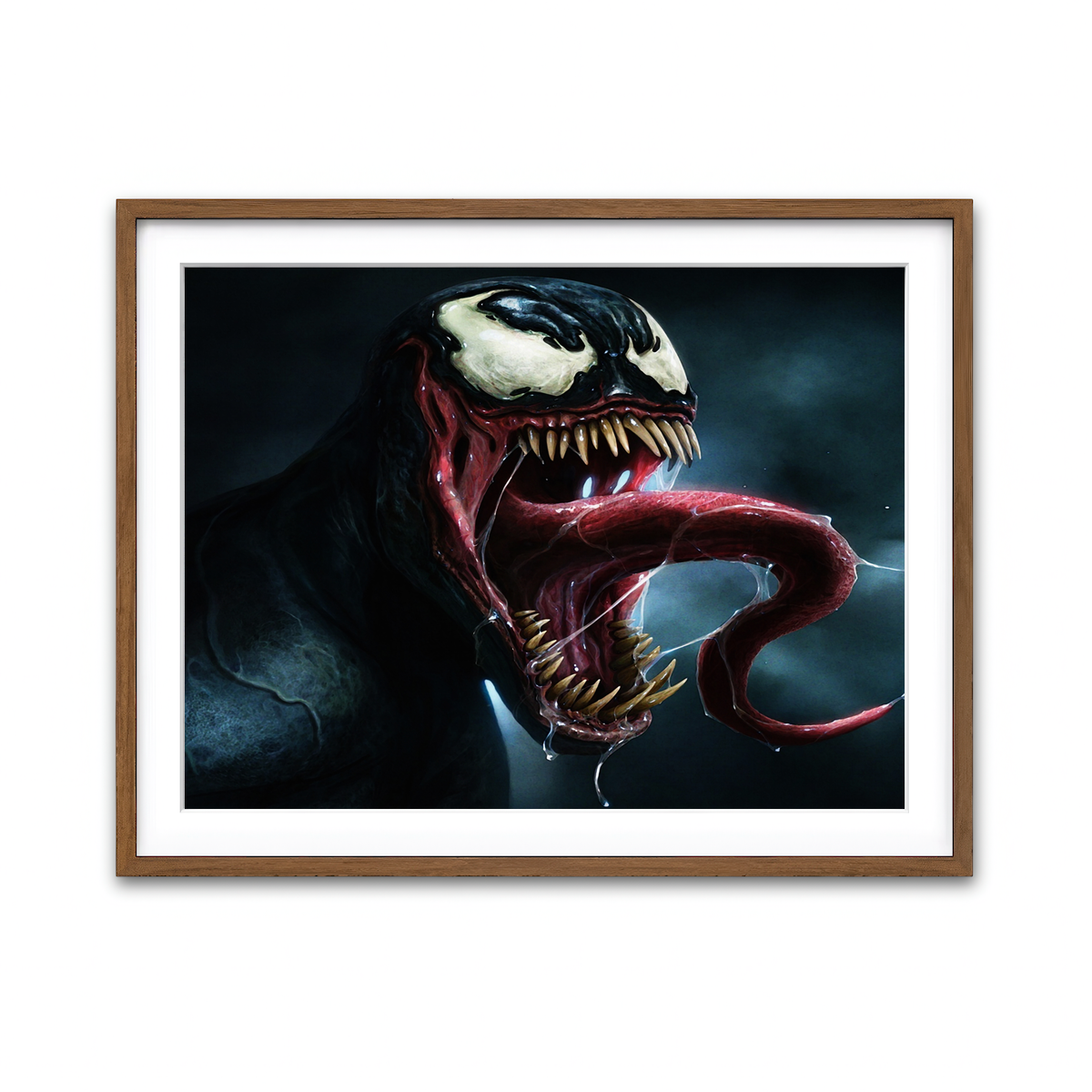 Framed Print 4x3 Walnut