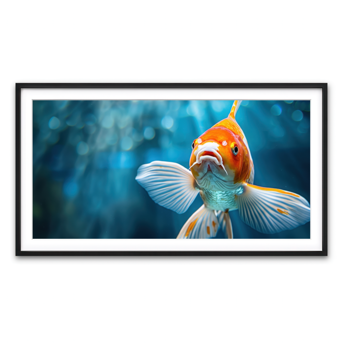 Framed Print 2x1 Black