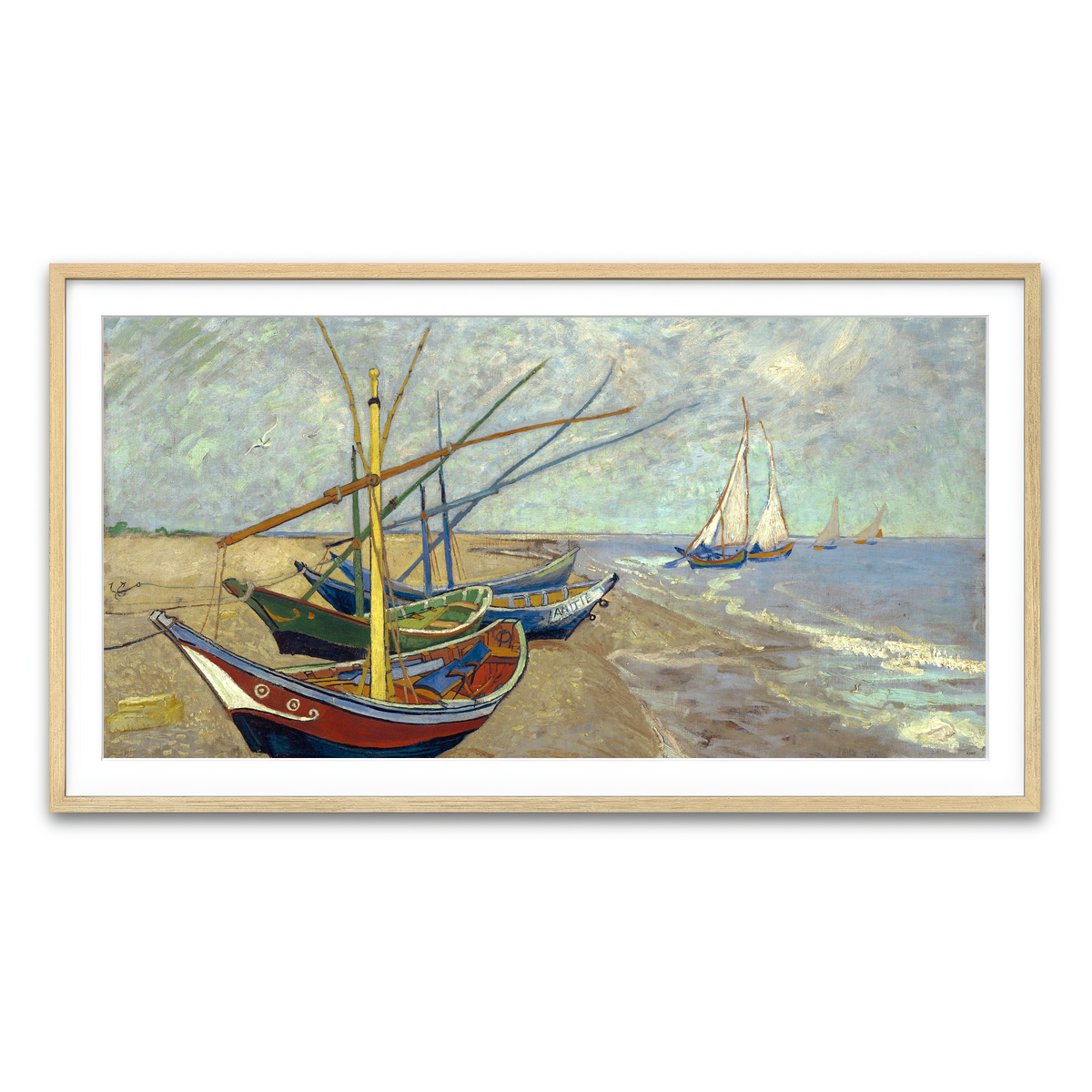 Framed Print 2x1 Natural