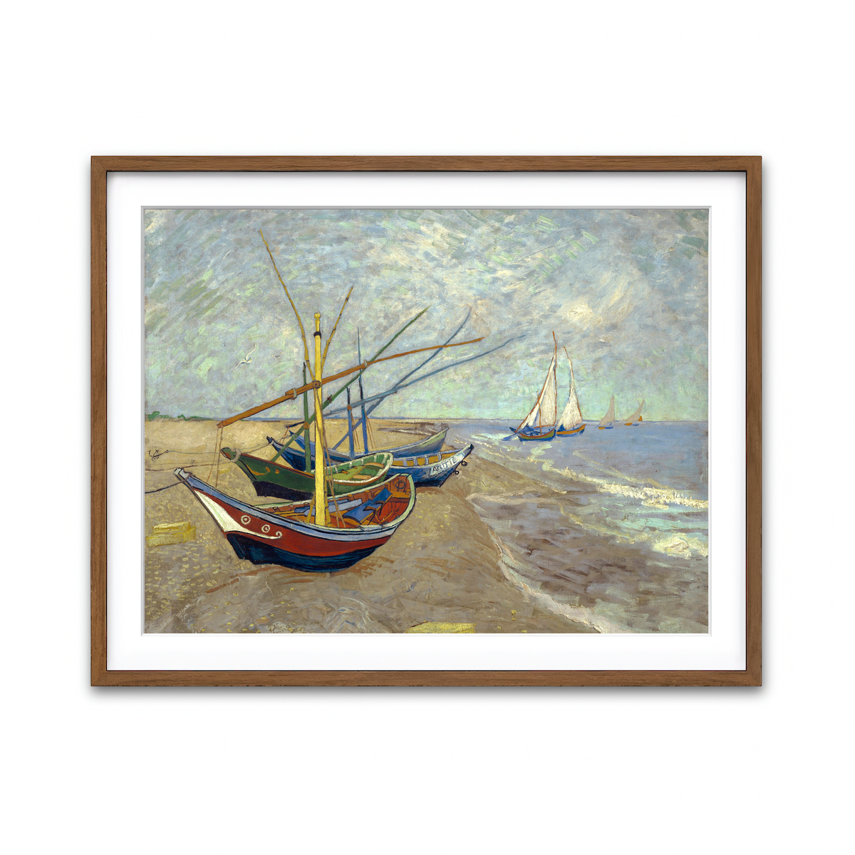 Framed Print 4x3 Walnut