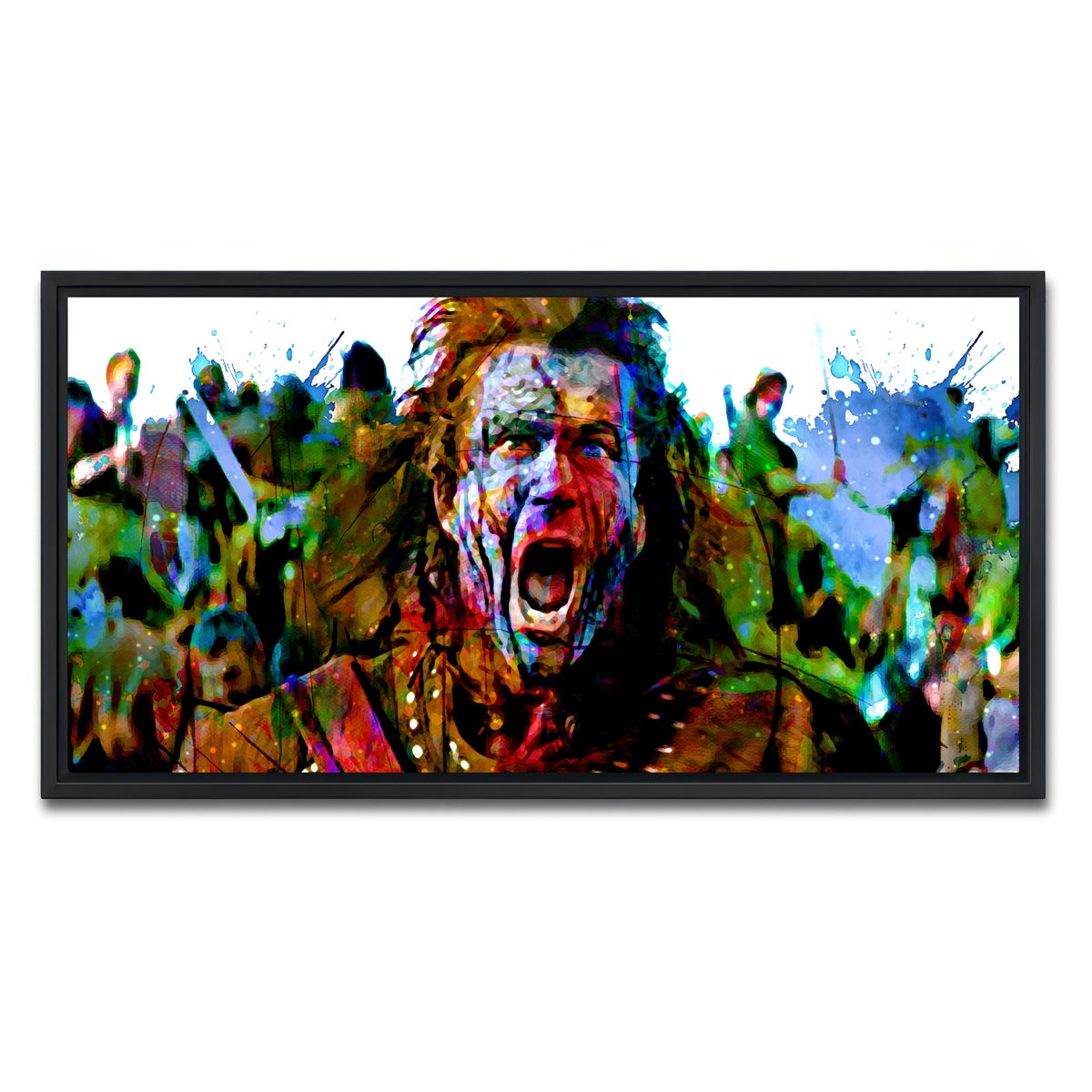 AUTO-MOCKUP WHITE | Wallace | 1 Piece | Black Frame | group=2x1