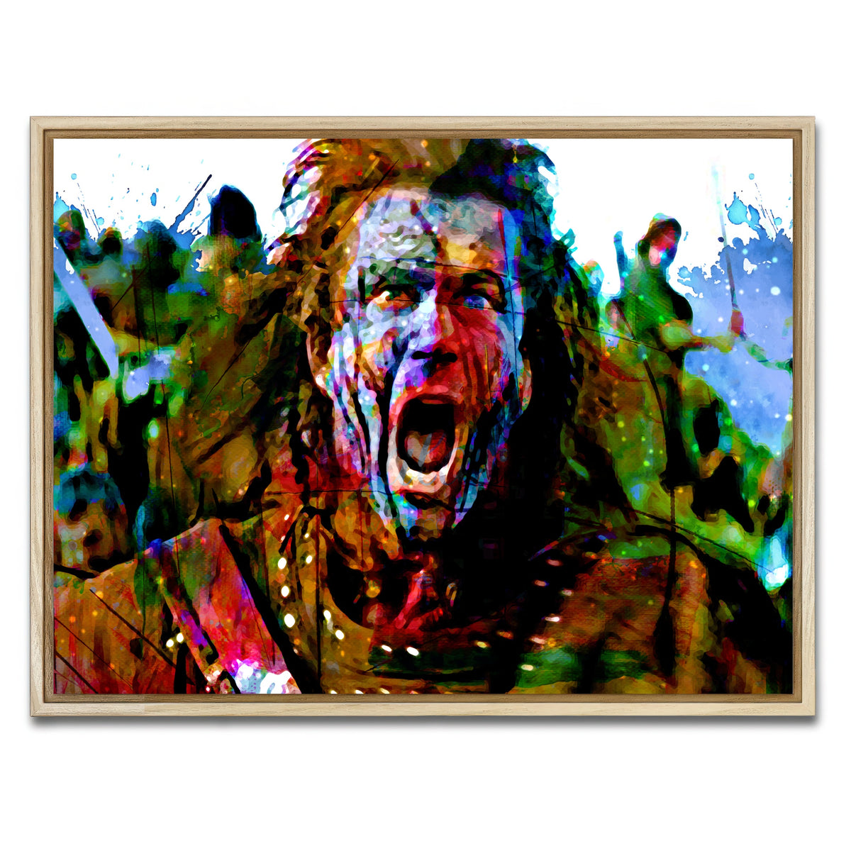 AUTO-MOCKUP WHITE | Wallace | 1 Piece | Natural Frame | group=4x3