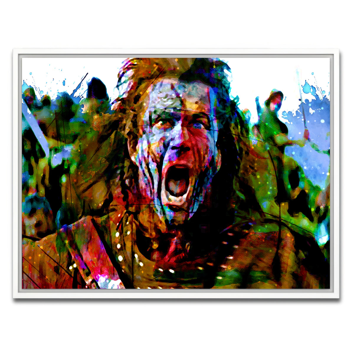 AUTO-MOCKUP WHITE | Wallace | 1 Piece | White Frame | group=4x3