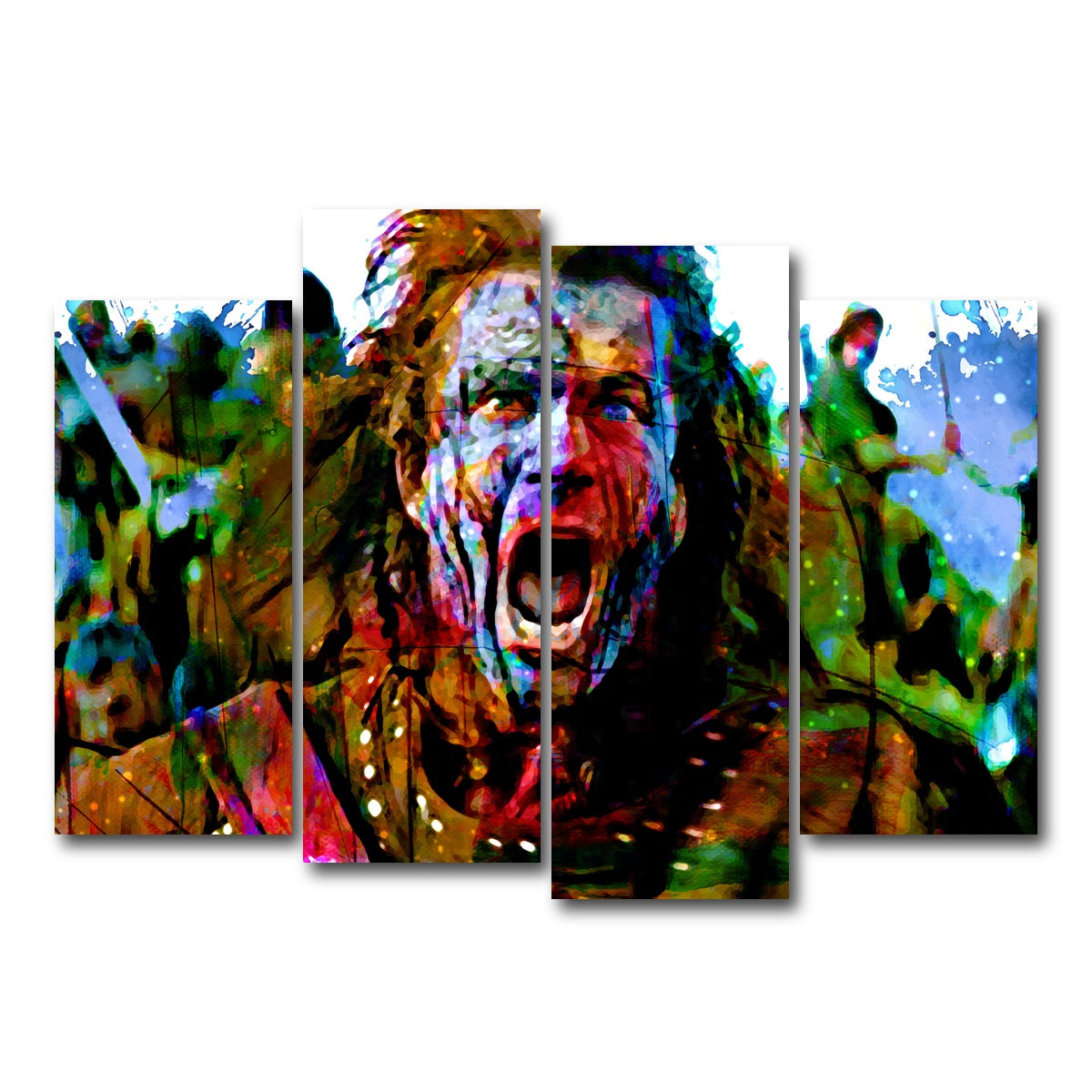 AUTO-MOCKUP WHITE | Wallace | 4 Piece | Gallery Wrapped | group=4_normal