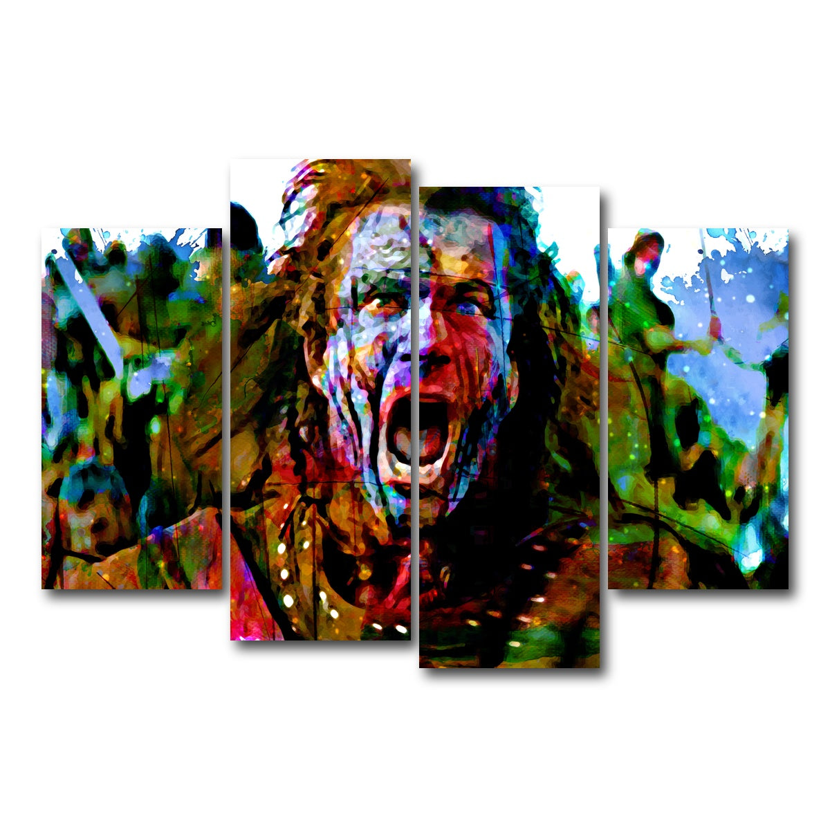 AUTO-MOCKUP WHITE | Wallace | 4 Piece | Gallery Wrapped | group=4_short