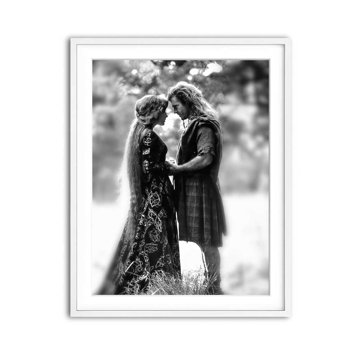 Framed Print 3x4 White