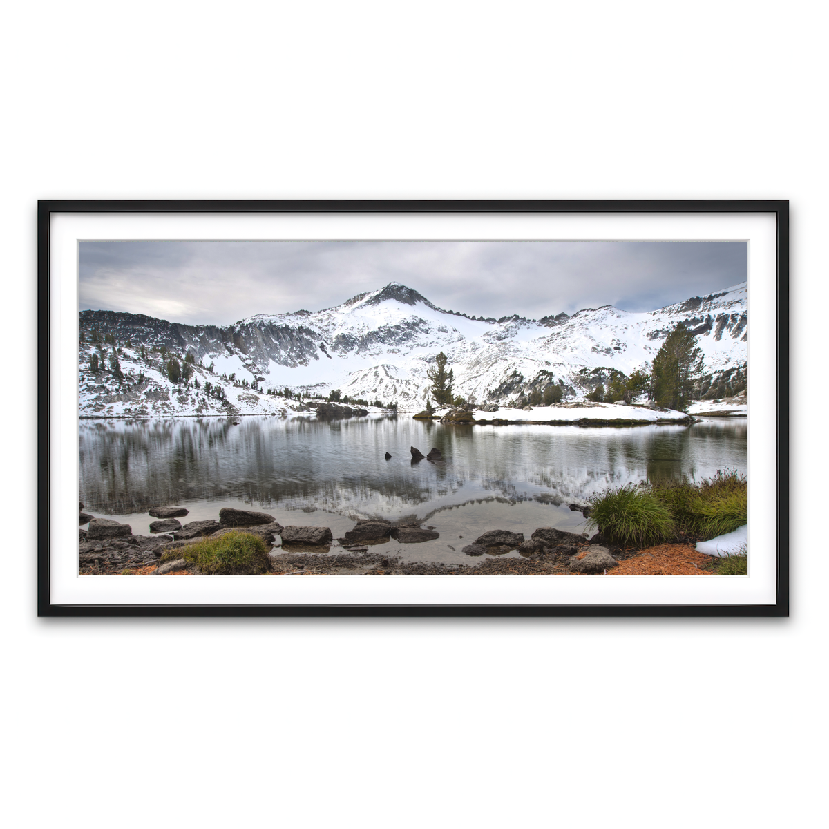 Framed Print 2x1 Black