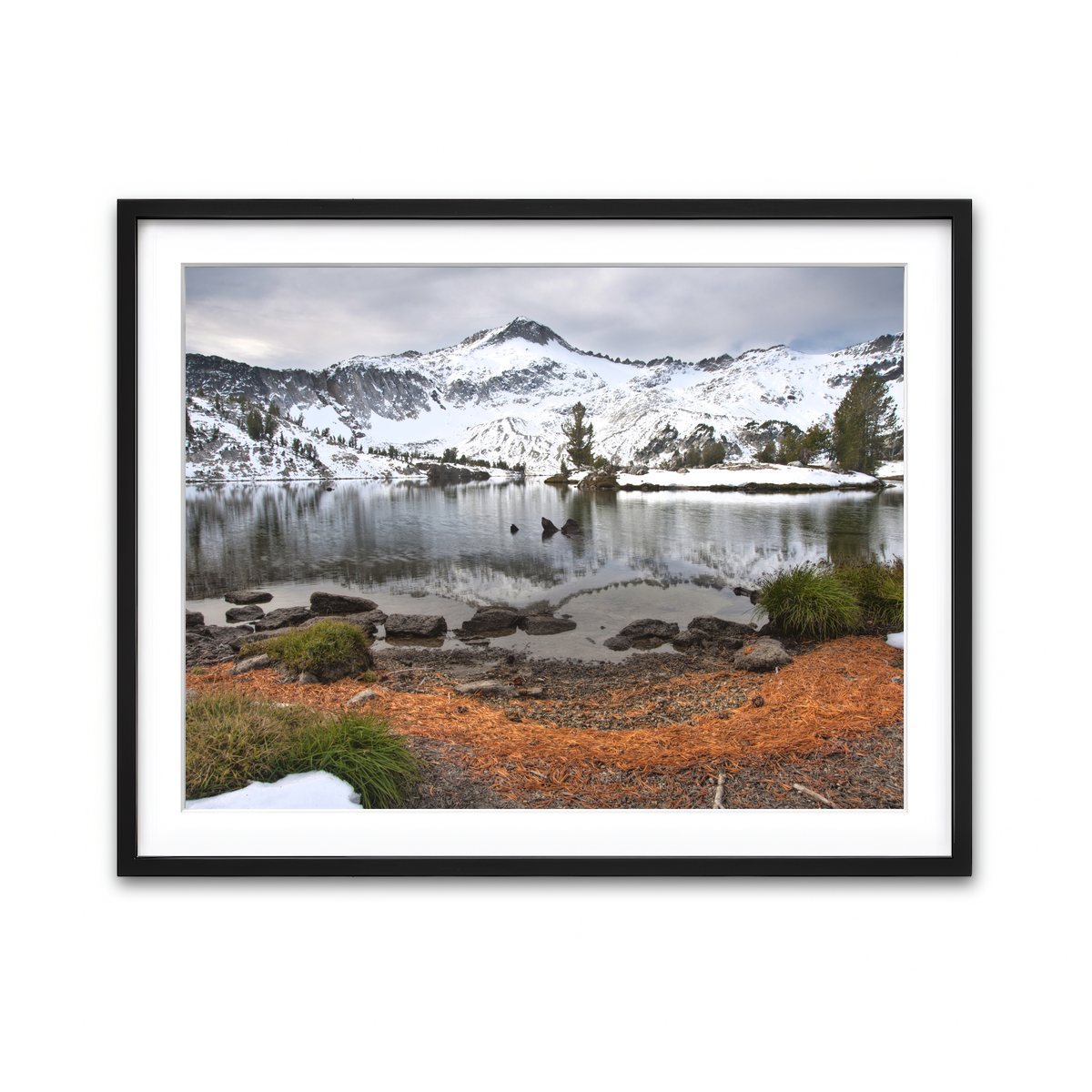 Framed Print 4x3 Black