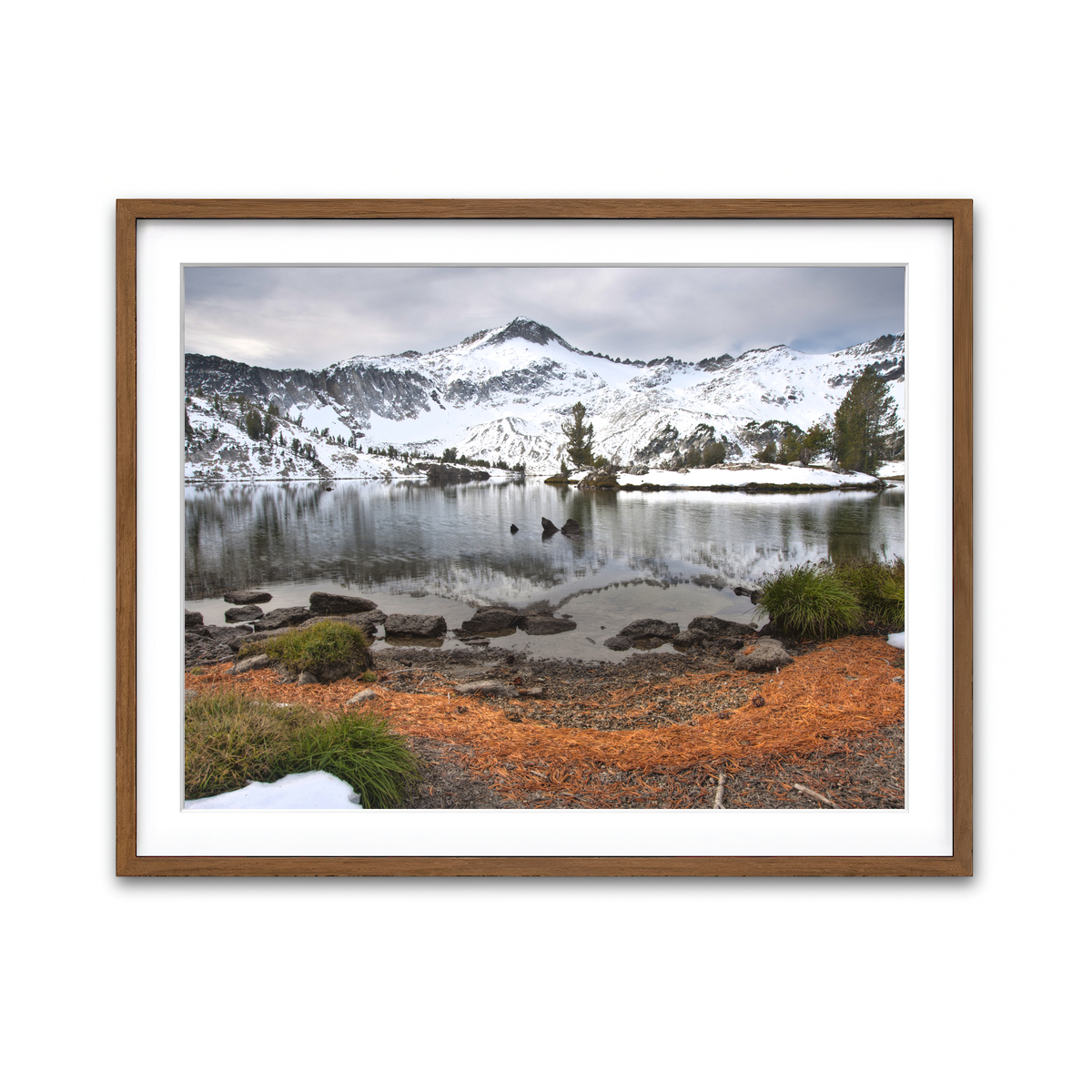 Framed Print 4x3 Walnut