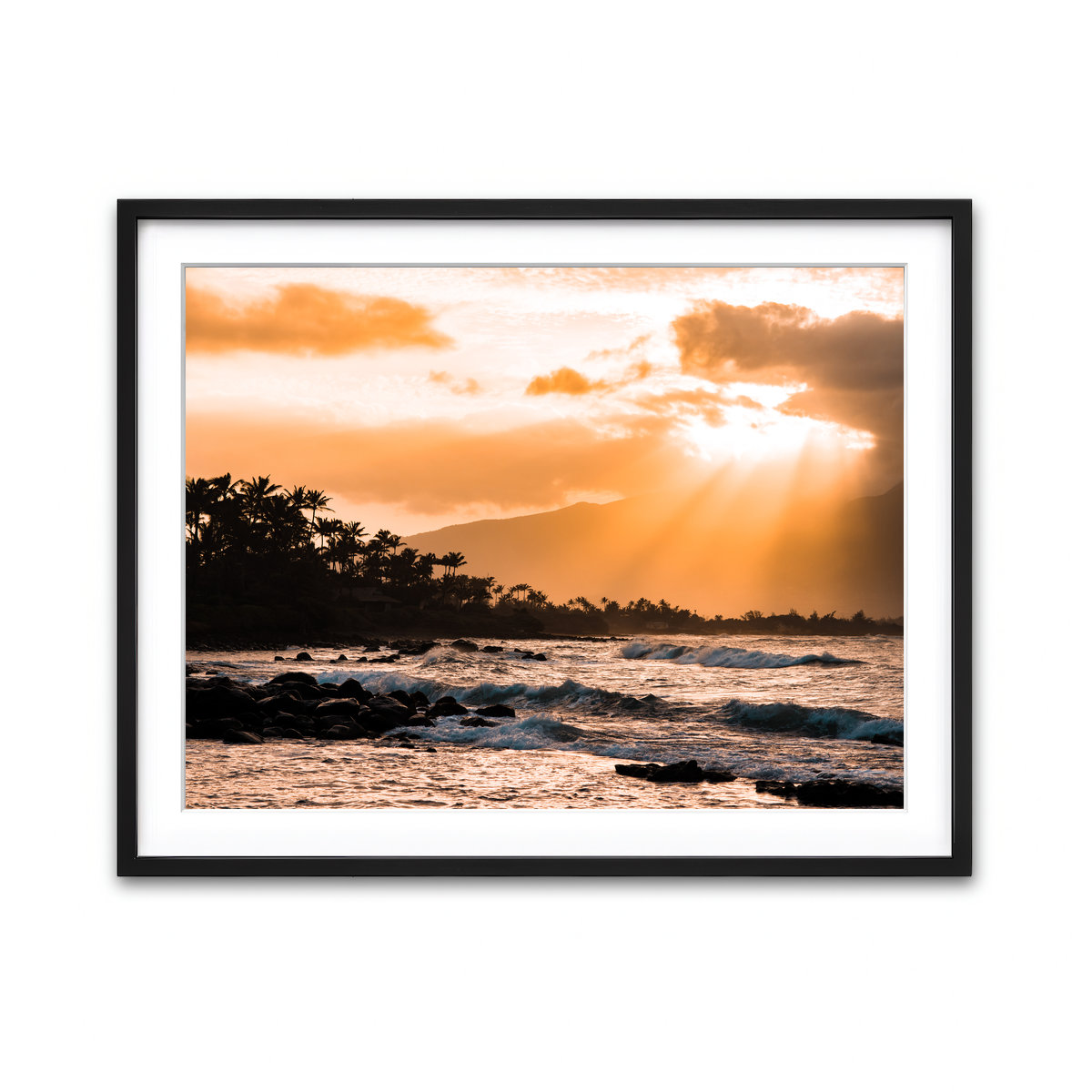 Framed Print 4x3 Black