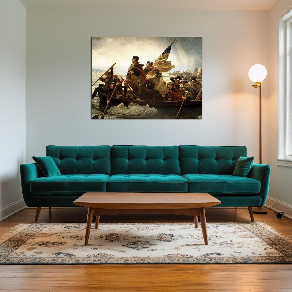 AUTO-MOCKUP ROOM | Washington Crossing the Delaware