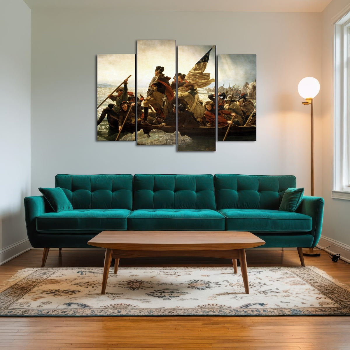 AUTO-MOCKUP ROOM | Washington Crossing the Delaware