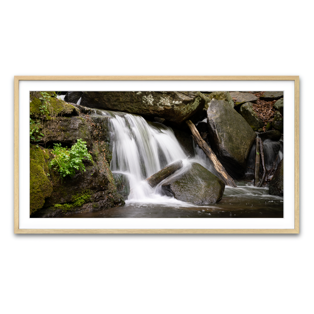 Framed Print 2x1 Natural