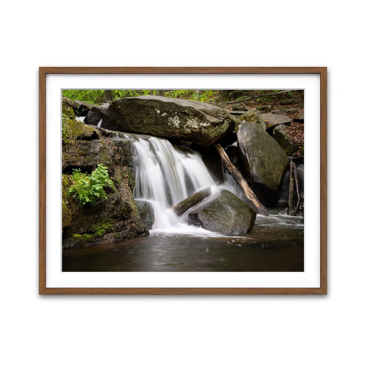 Framed Print 4x3 Walnut