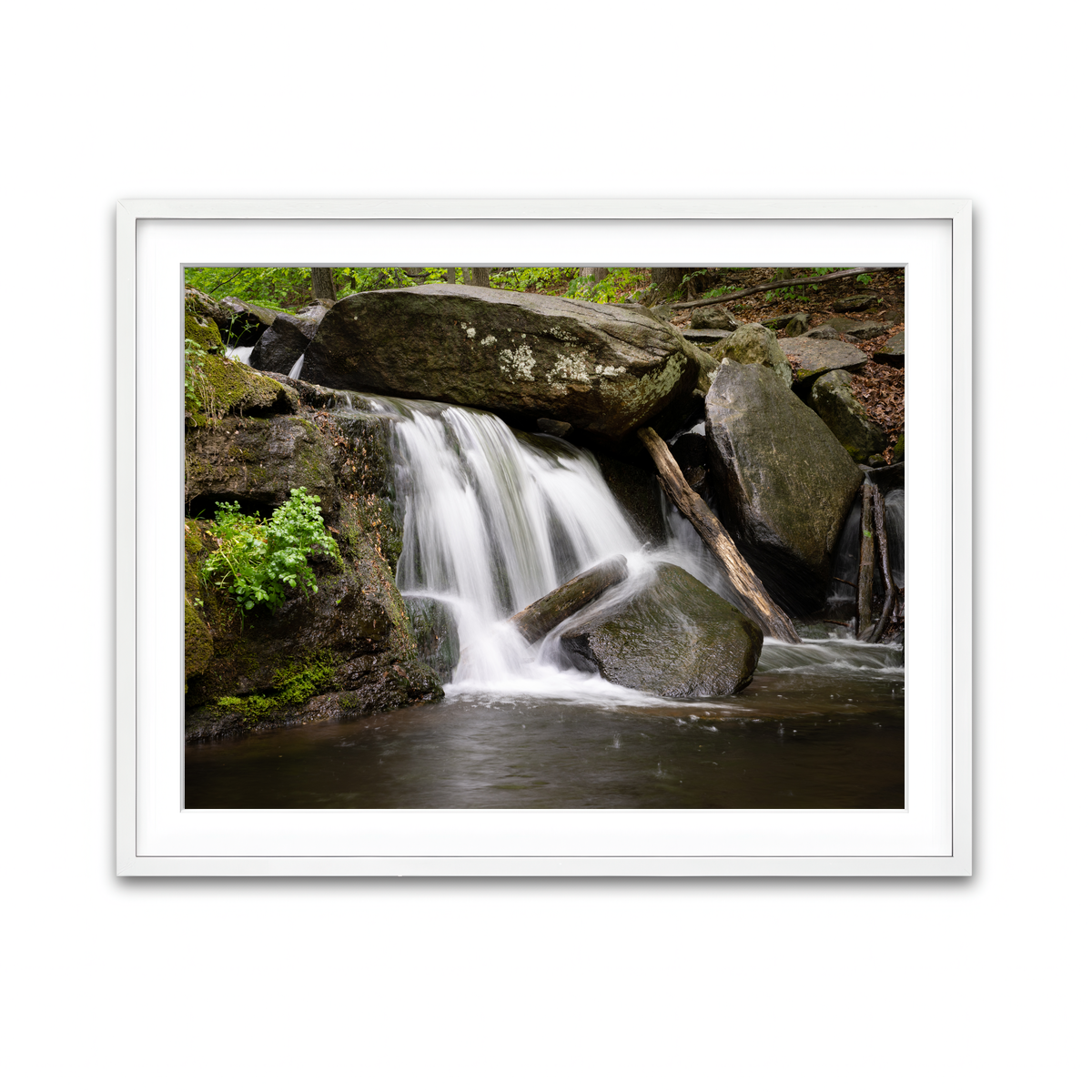 Framed Print 4x3 White