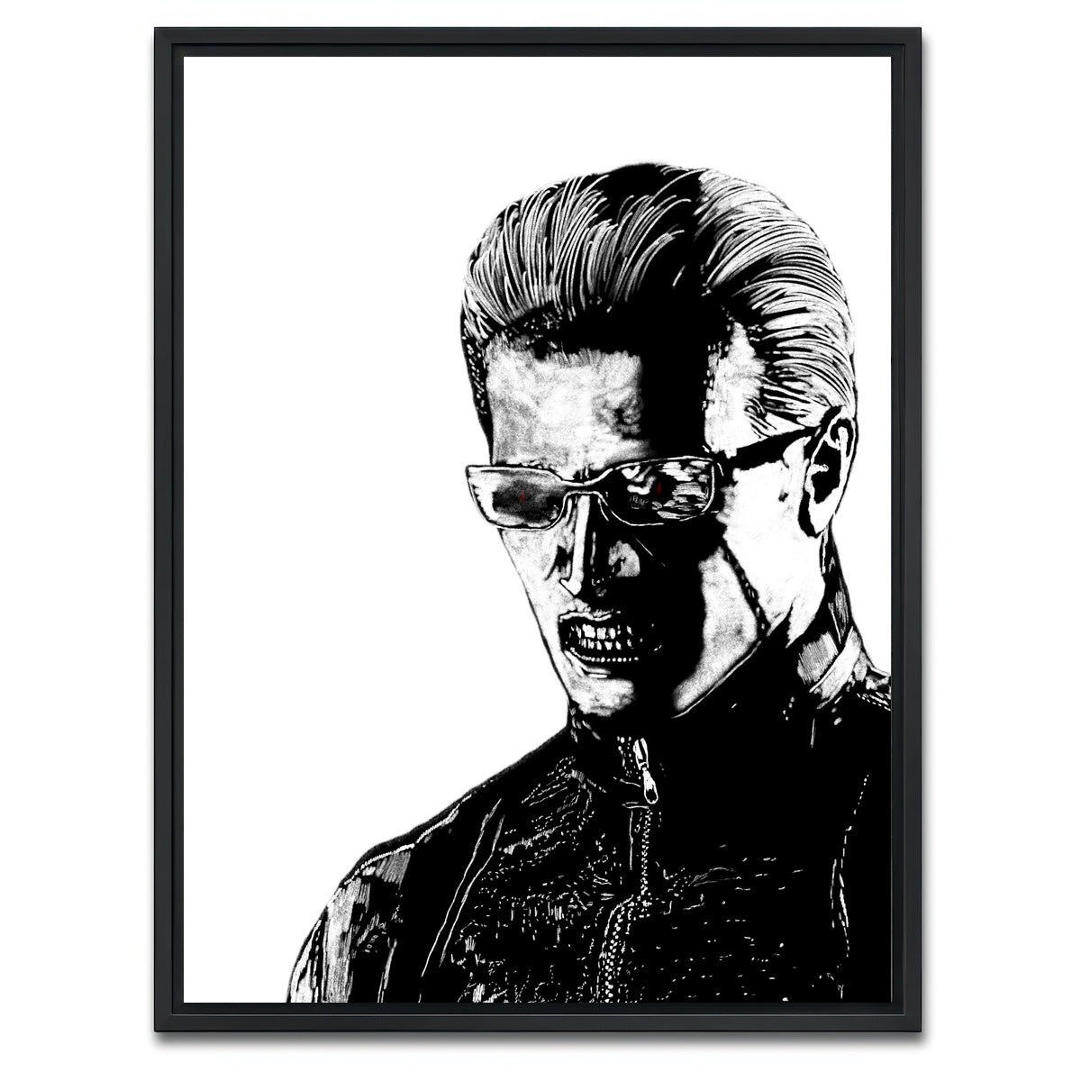 AUTO-MOCKUP WHITE | Wesker | 1 Piece | Black Framed Canvas | group=3x4