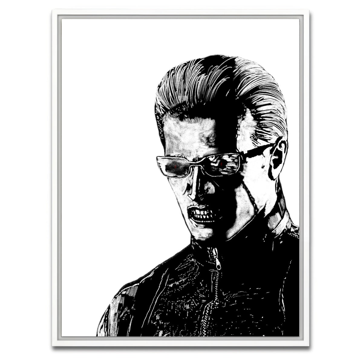 AUTO-MOCKUP WHITE | Wesker | 1 Piece | White Framed Canvas | group=3x4