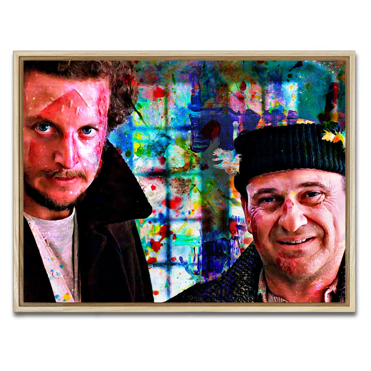 AUTO-MOCKUP WHITE | Wet Bandits | 1 Piece | Natural Framed Canvas | group=4x3
