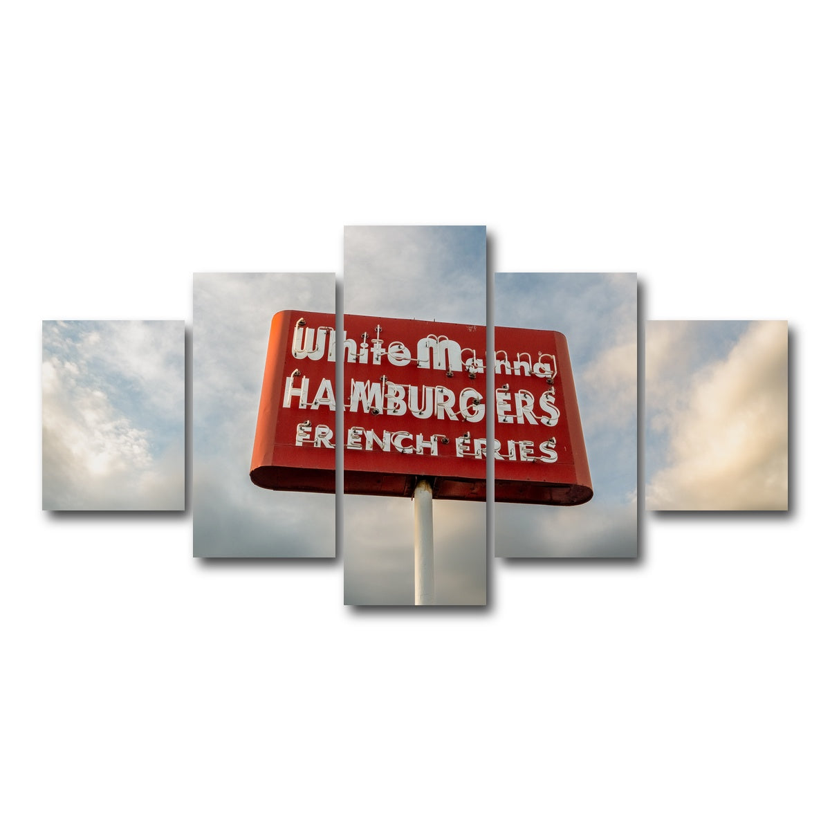 AUTO-MOCKUP WHITE | White Manna | 5 Piece | Gallery Wrap Canvas | group=5_short