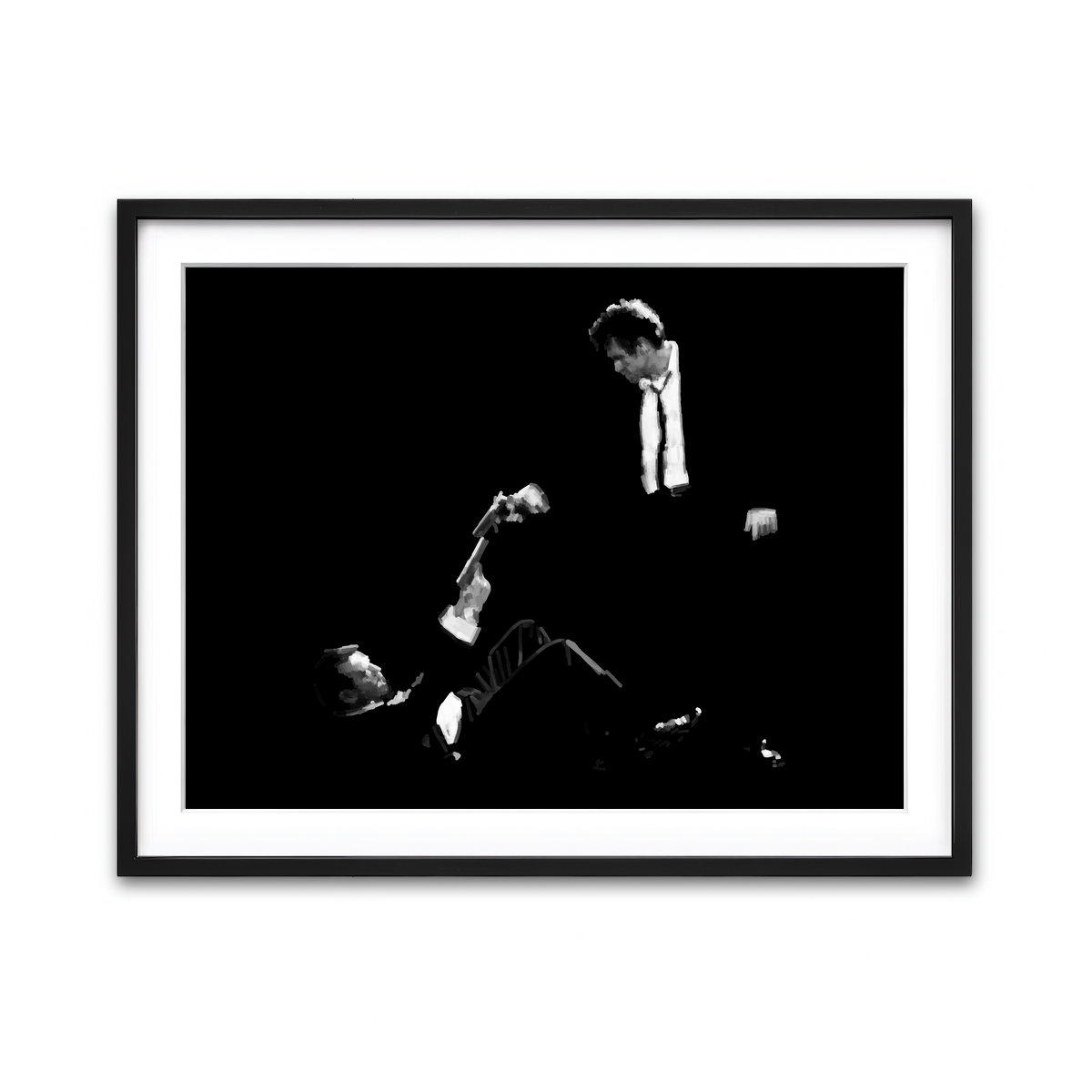 Framed Print 4x3 Black