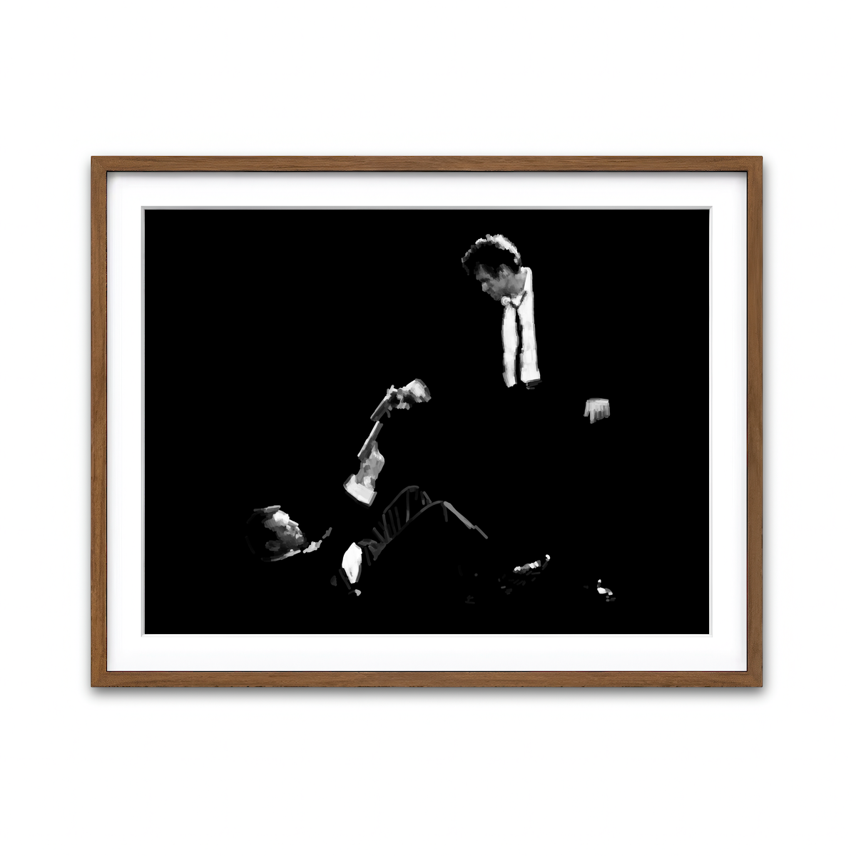 Framed Print 4x3 Walnut