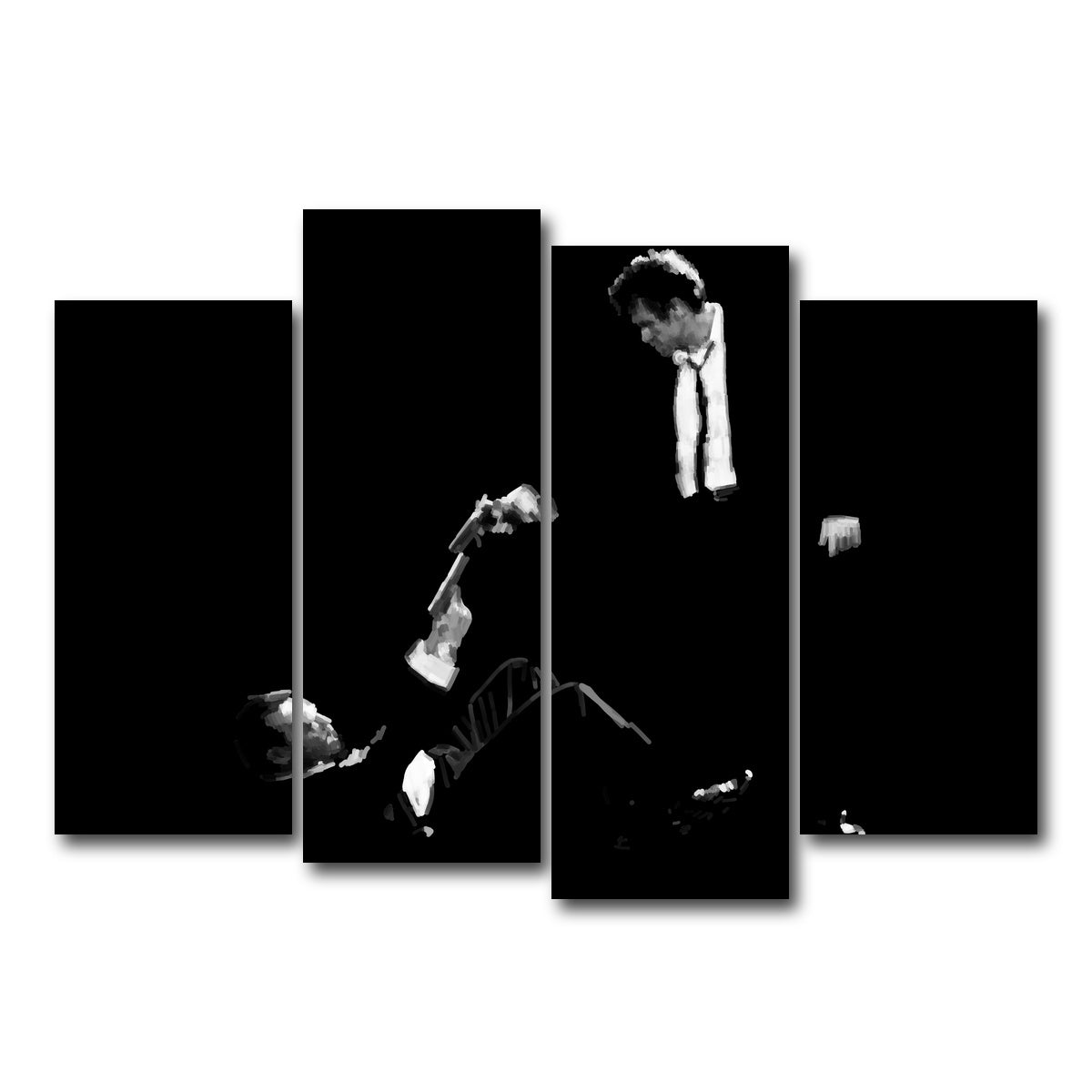 AUTO-MOCKUP WHITE | White VS Pink | 4 Piece | Gallery Wrap Canvas | group=4_normal