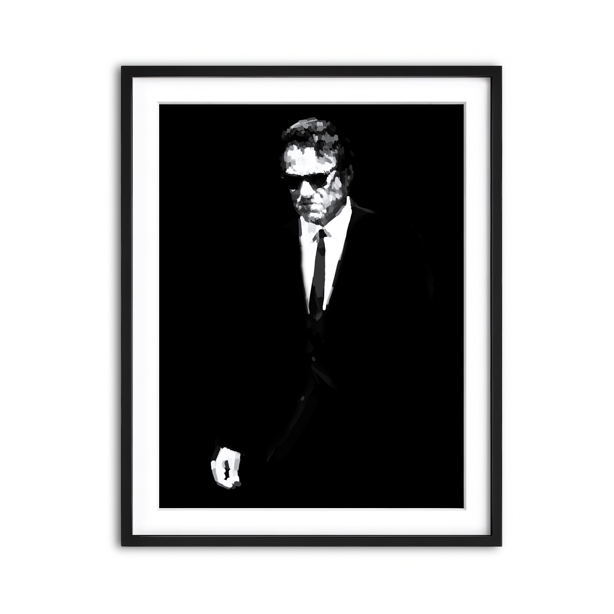 Framed Print 3x4 Black