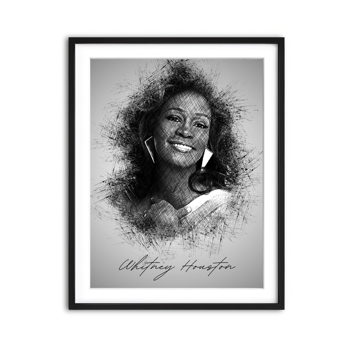Whitney Houston Wall Art