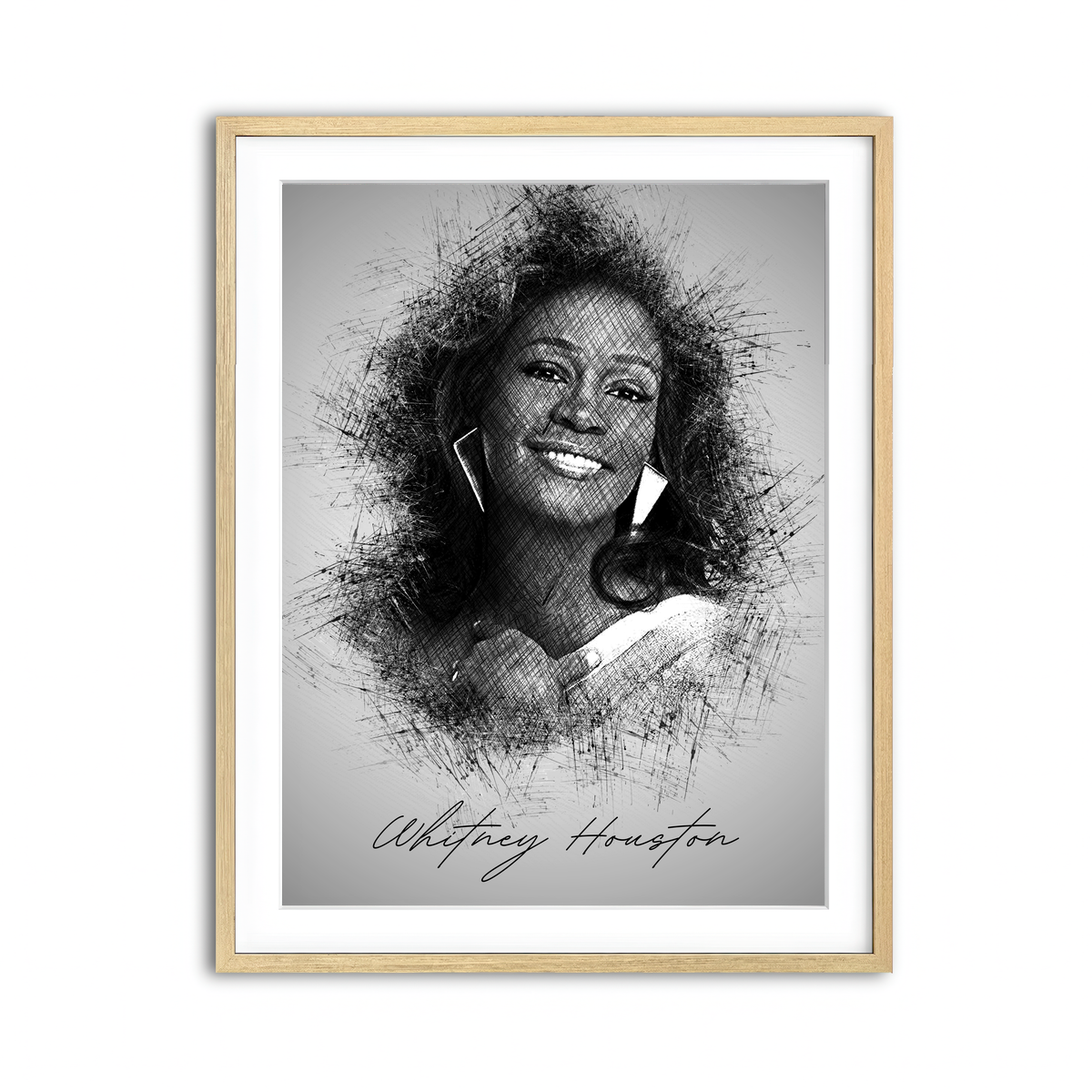 Whitney Houston Wall Art