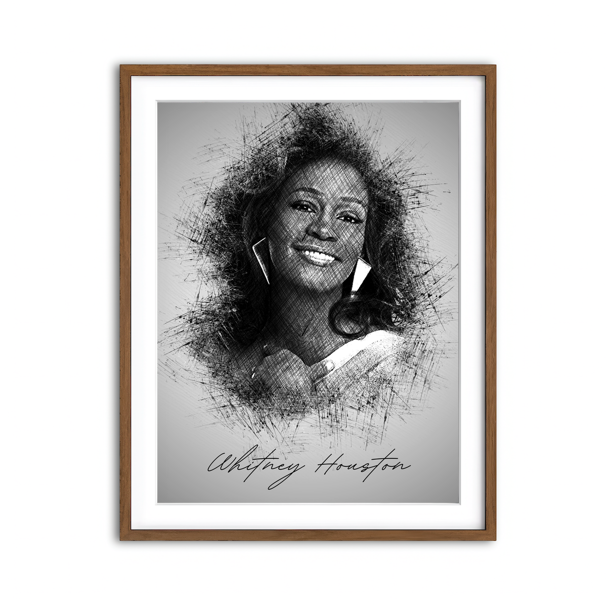 Whitney Houston Wall Art