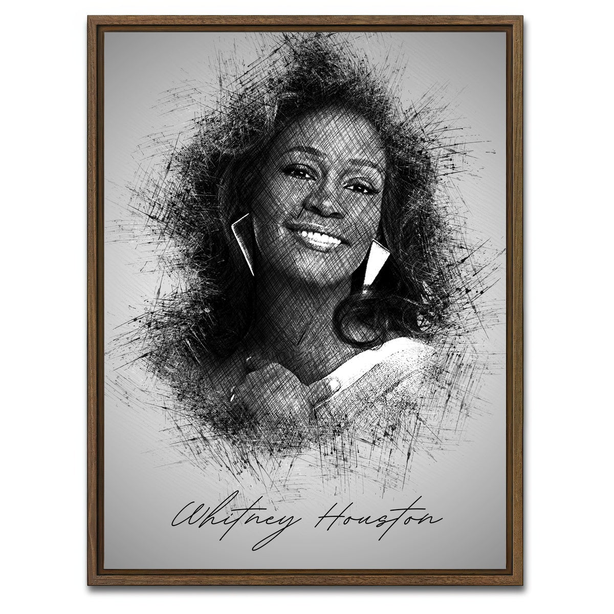 Whitney Houston Wall Art