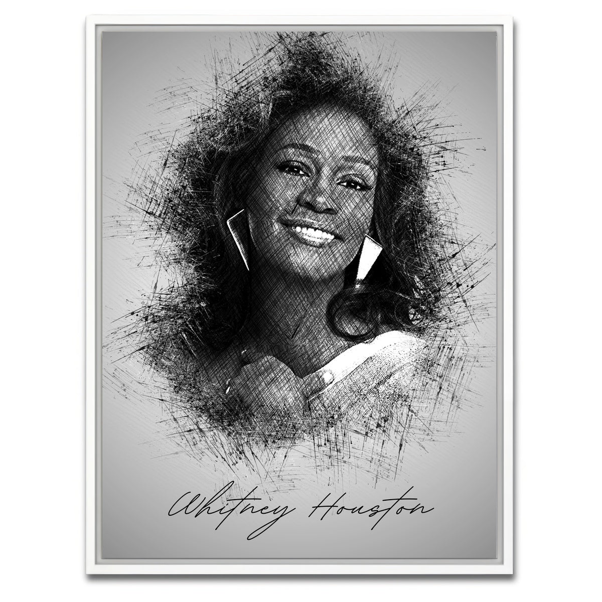 Whitney Houston Wall Art