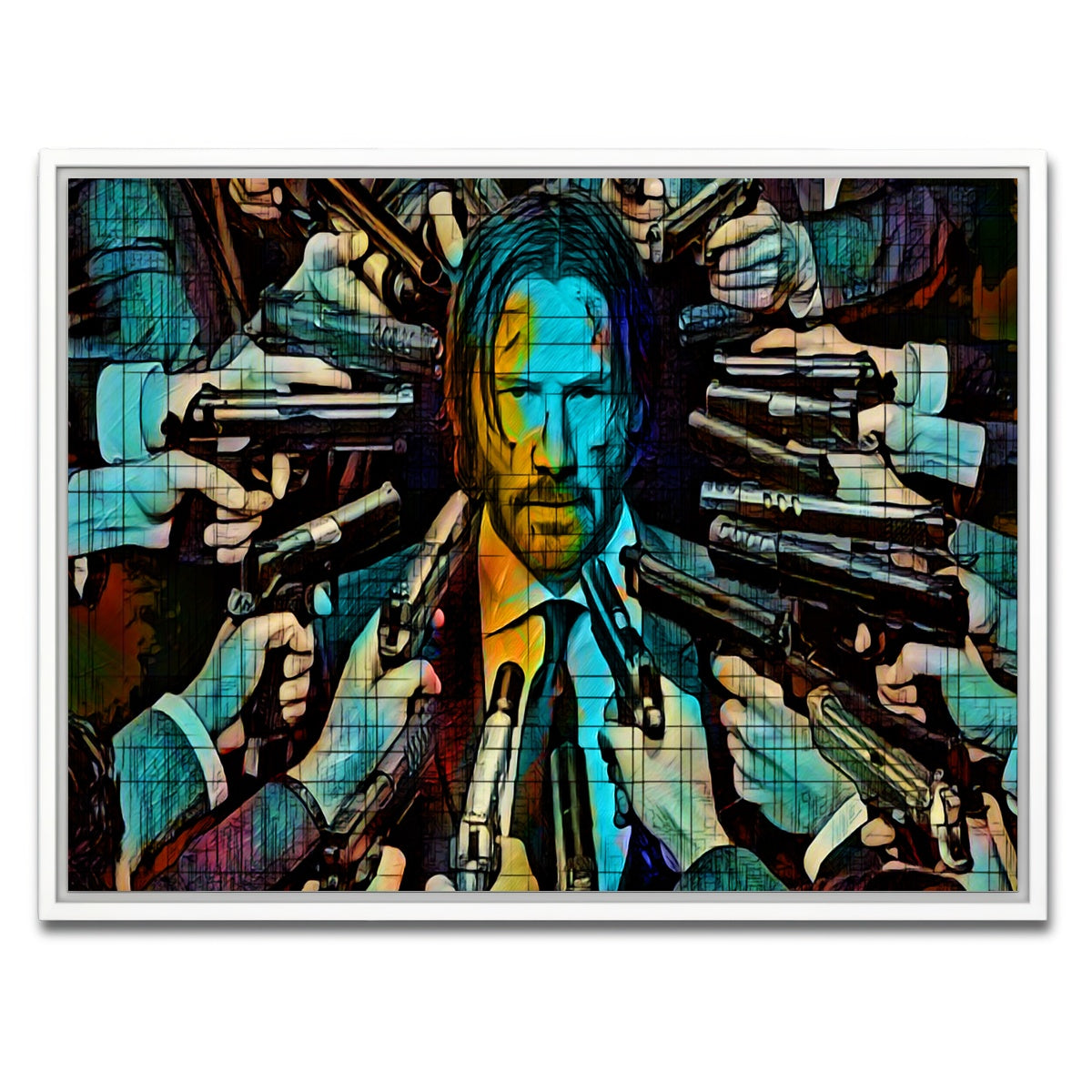 AUTO-MOCKUP WHITE | Wick | 1 Piece | White Framed Canvas | group=4x3