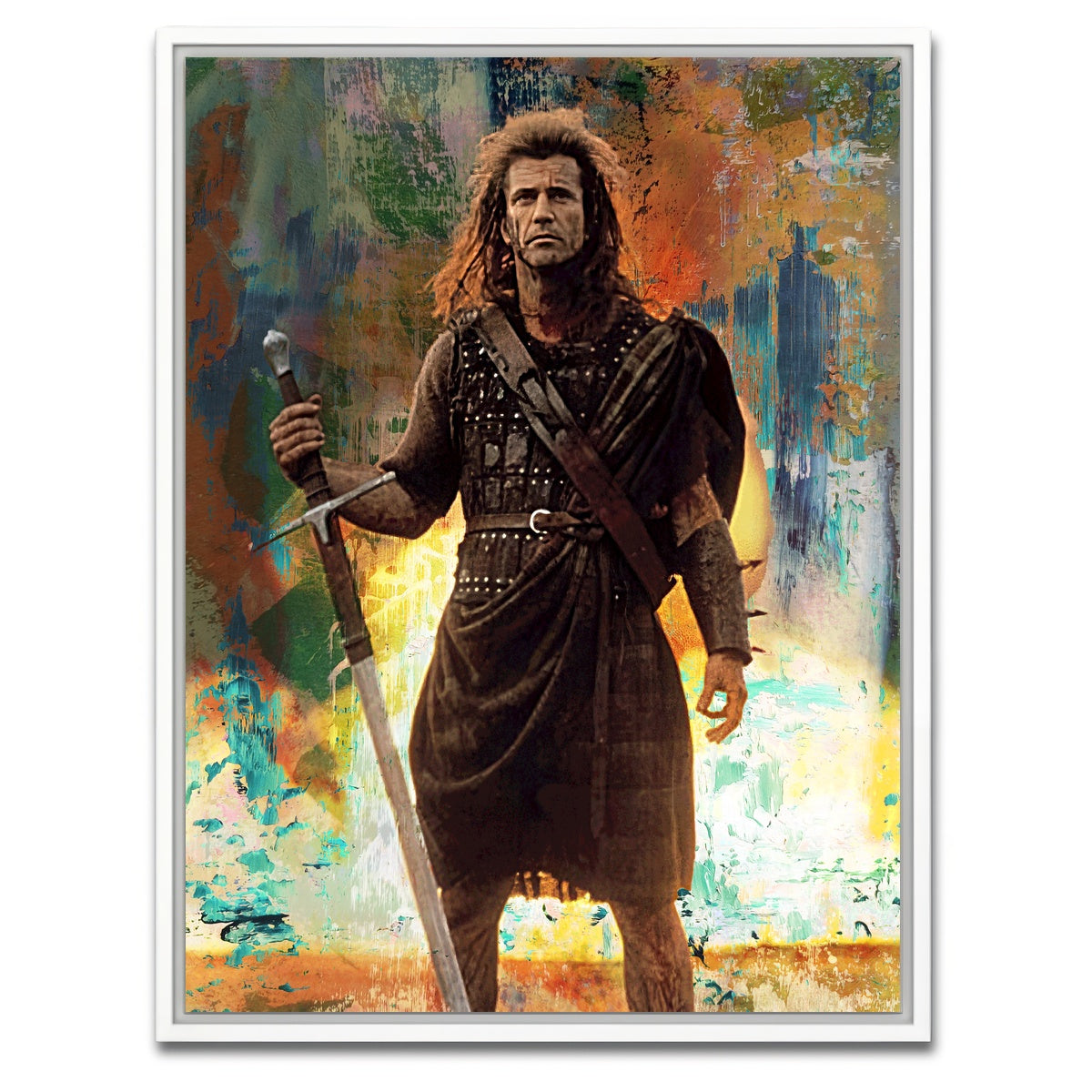 AUTO-MOCKUP WHITE | William Wallace | 1 Piece | White Framed Canvas | group=3x4