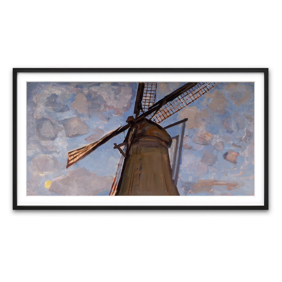 Framed Print 2x1 Black