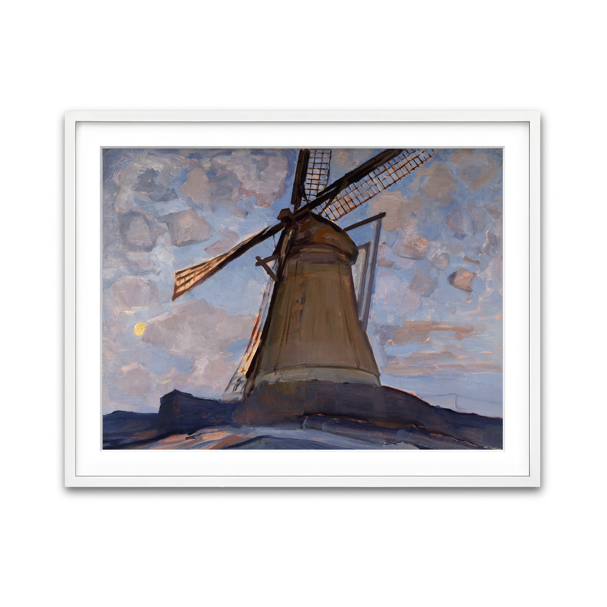 Framed Print 4x3 White