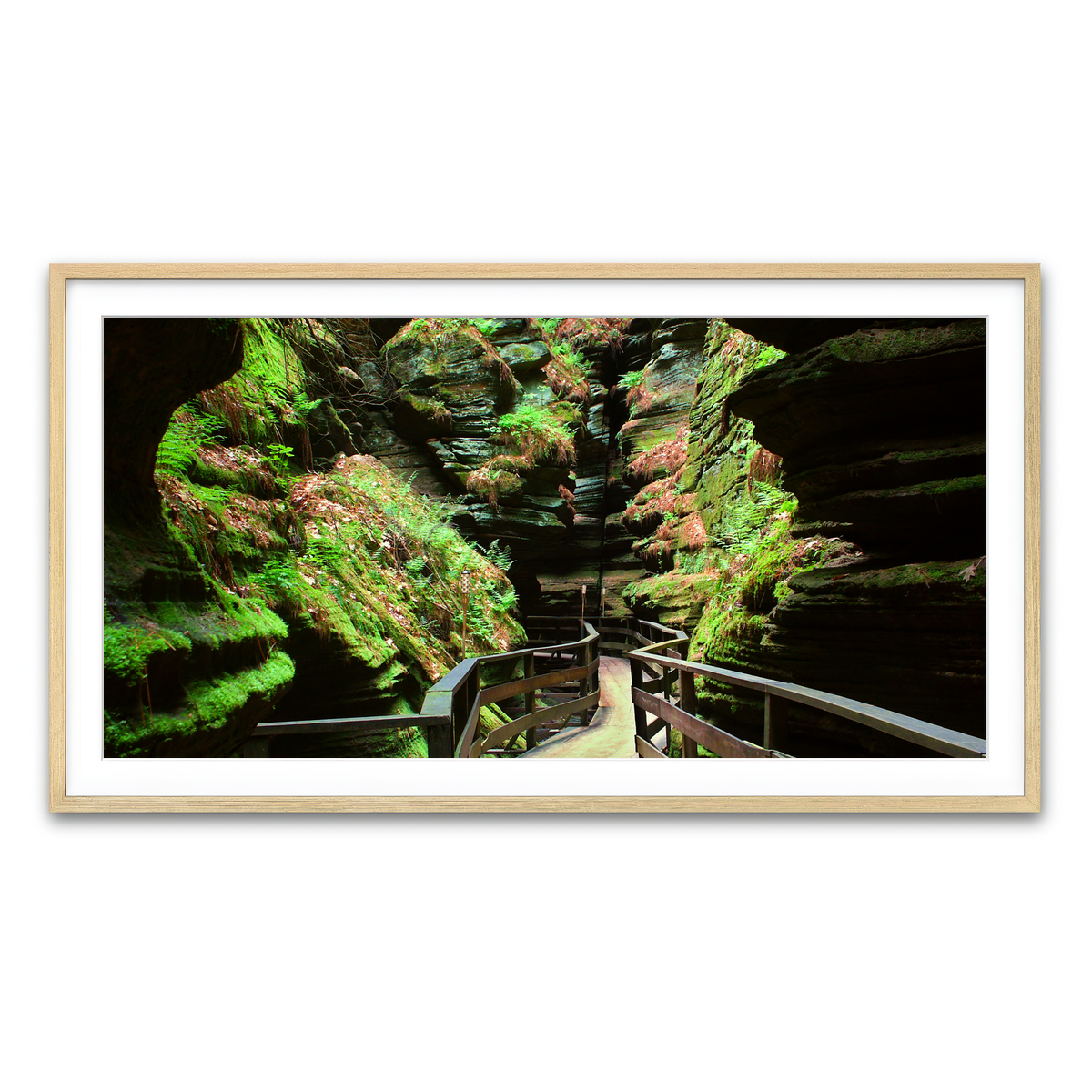 Framed Print 2x1 Natural