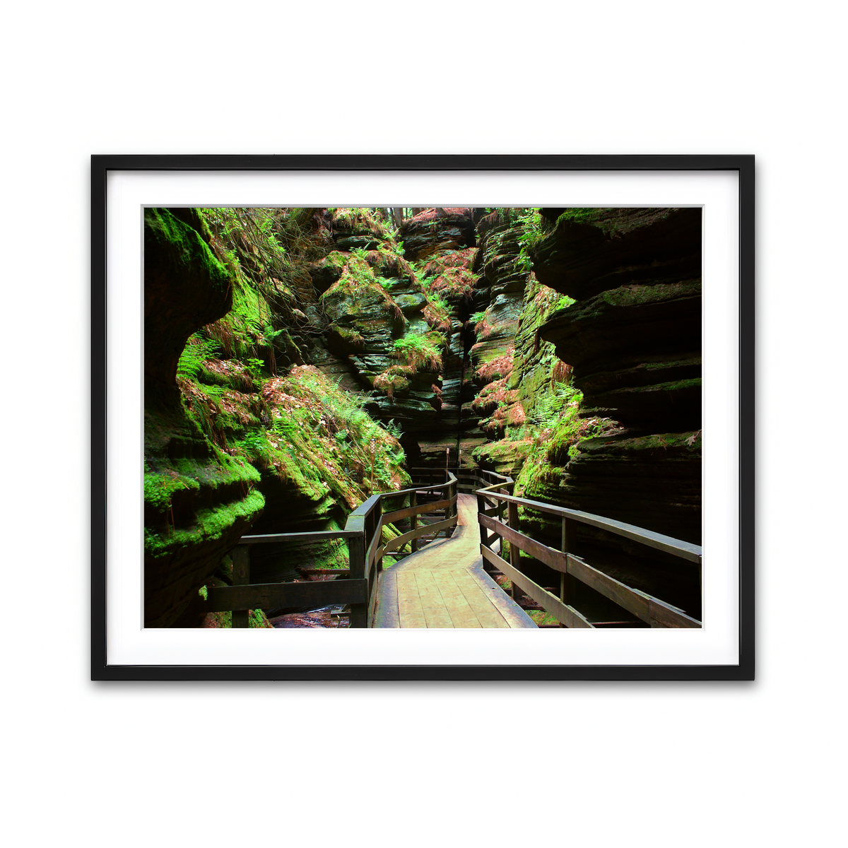 Framed Print 4x3 Black