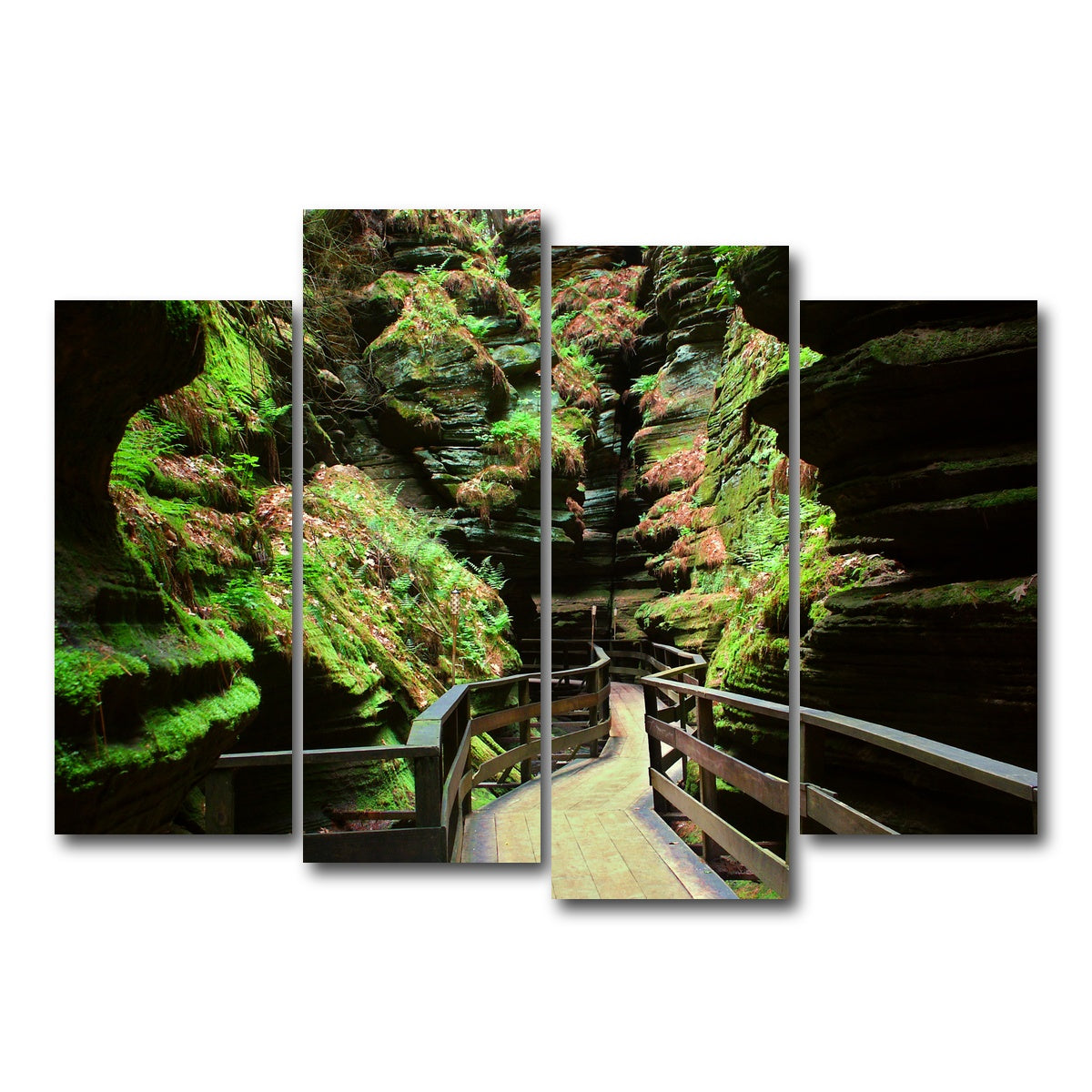 AUTO-MOCKUP WHITE | Witches Gulch | 4 Piece | Gallery Wrap Canvas | group=4_normal