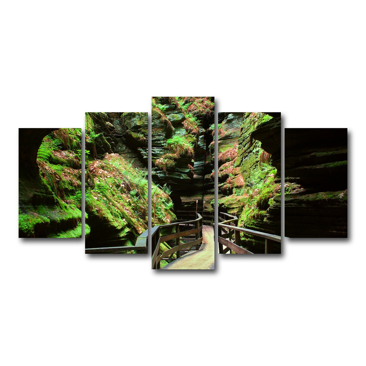AUTO-MOCKUP WHITE | Witches Gulch | 5 Piece | Gallery Wrap Canvas | group=5_normal